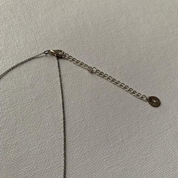 Silver Rhinestone Necklace - Picture 3 of 3